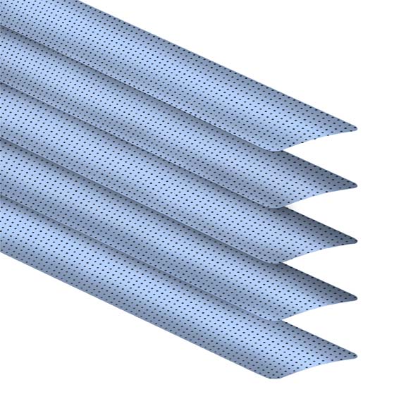 Persianas Aluminio Perforadas 25mm