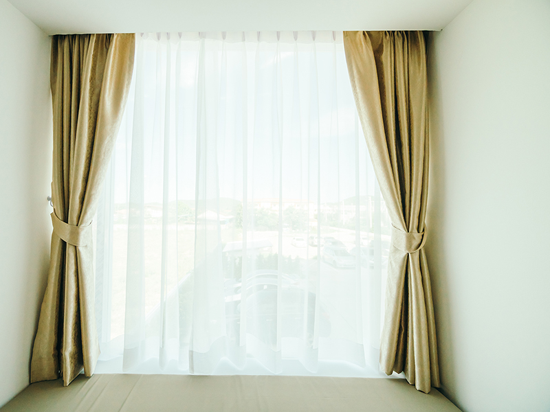Cortinas claras