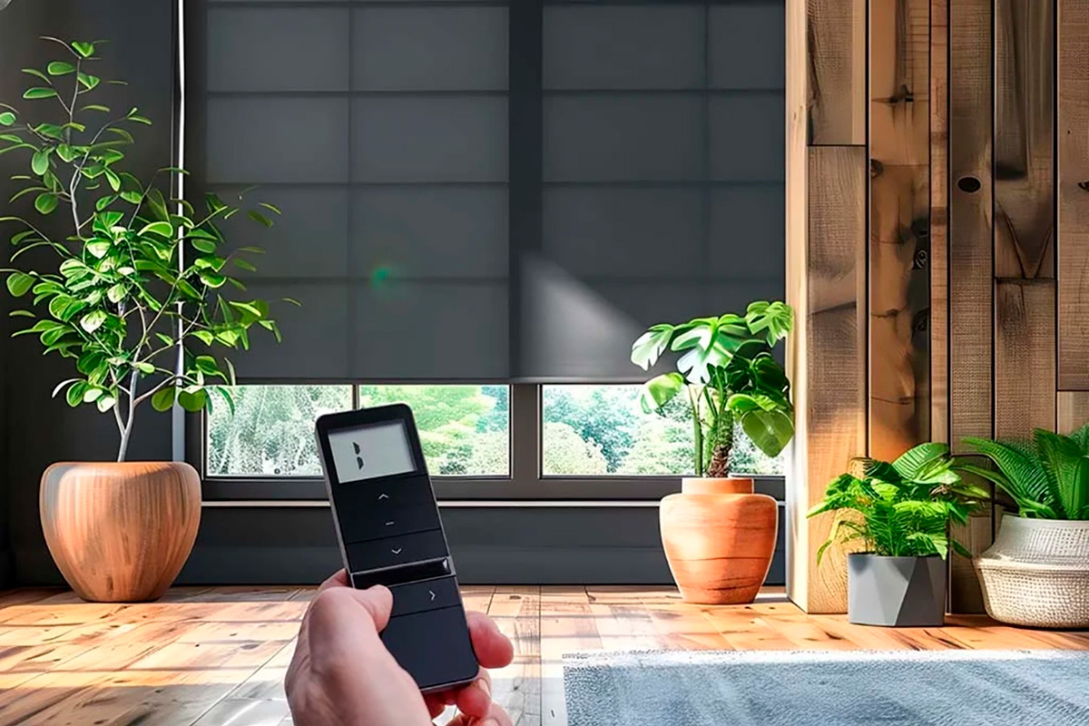 Controlando cortinas inteligentes desde smartphone